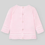 CONJUNTO SUETER CON BRAGA "REGALO" ROSA