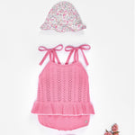 GORRO TELA FLORES LIBERTY "CLAVEL"