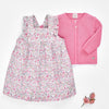 VESTIDO ESTAMPADO FLORES "CLAVEL" de 12M-6 AÑOS