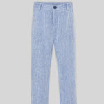 PANTALON LINO CEREMONIA AZUL AÑIL NIÑO DE 8-12 AÑOS