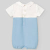 BOMBACHO PUNTO TELA "BICO" AZUL CIELO NIÑO BEBE DE 3M-9M