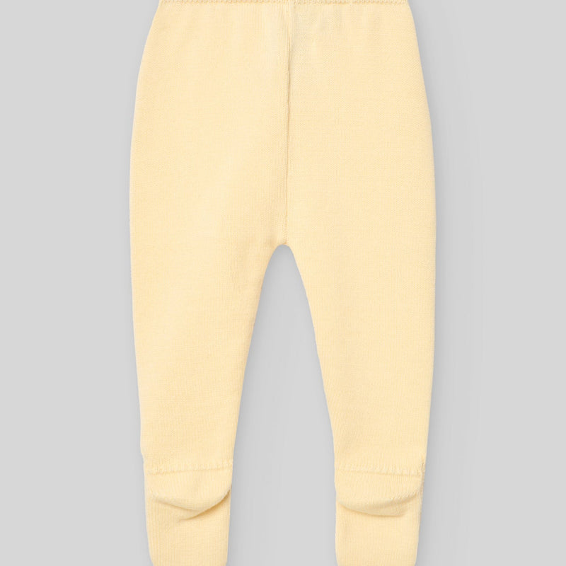 CONJUNTO PUNTO AMARILLO "BICO" BEBE NIÑA