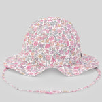 GORRO TELA FLORES LIBERTY "CLAVEL"