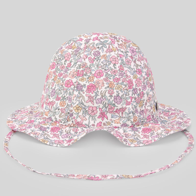 GORRO TELA FLORES LIBERTY "CLAVEL"