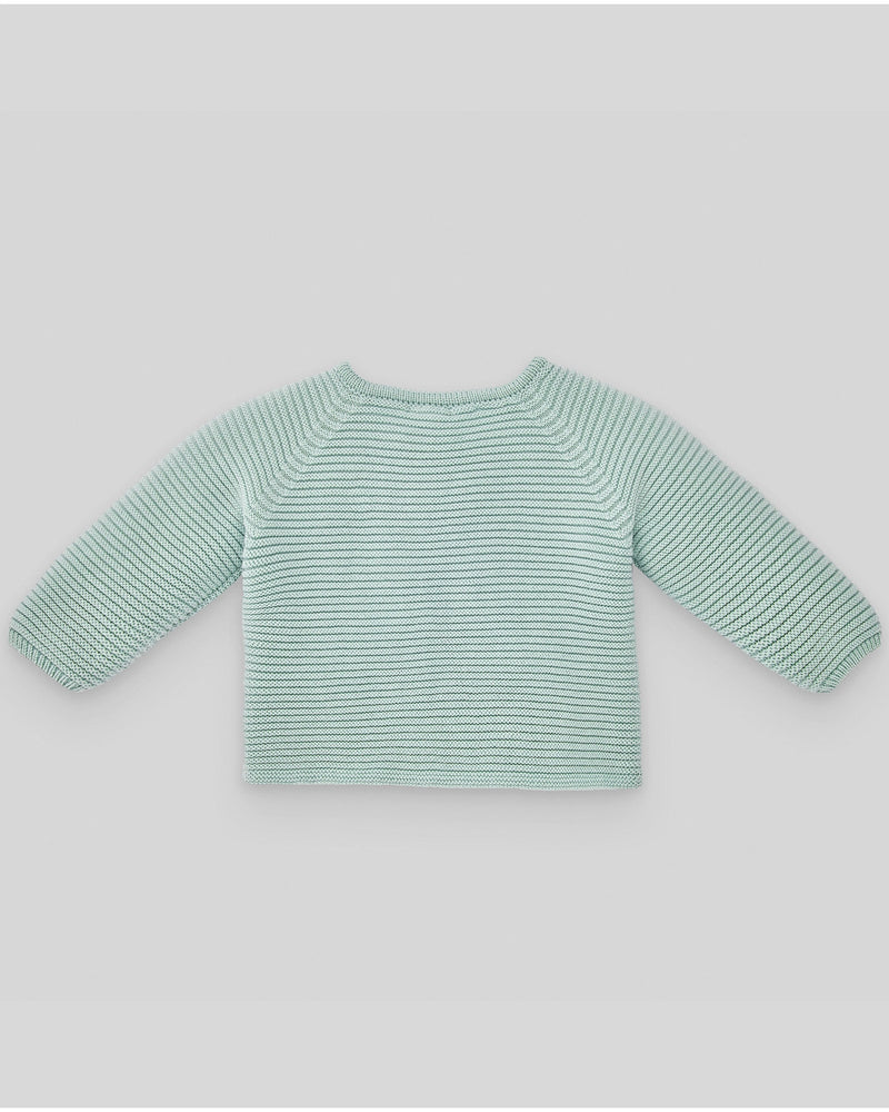 SUETER LARGO VERDE AGUA BEBE NIÑO DE 3M-24M