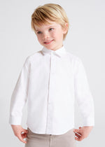 CAMISA M/L ALGODON NIÑO