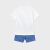 CONJUNTO PLAYERA Y SHORT ALGODON ATLANTICCO BEBE NIÑO