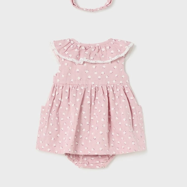 VESTIDO CON CALZON Y DIADEMA BEBE NIÑA – KOKOLETTY MODA INFANTIL