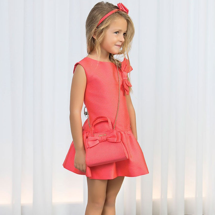 VESTIDO MOÑO SANDIA - Kokoletty Moda Infantil