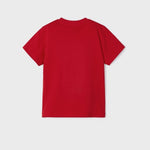 PLAYERA M/C ROJO CON DISEÑO INTERACTIVO NIÑO DE 2-8 AÑOS