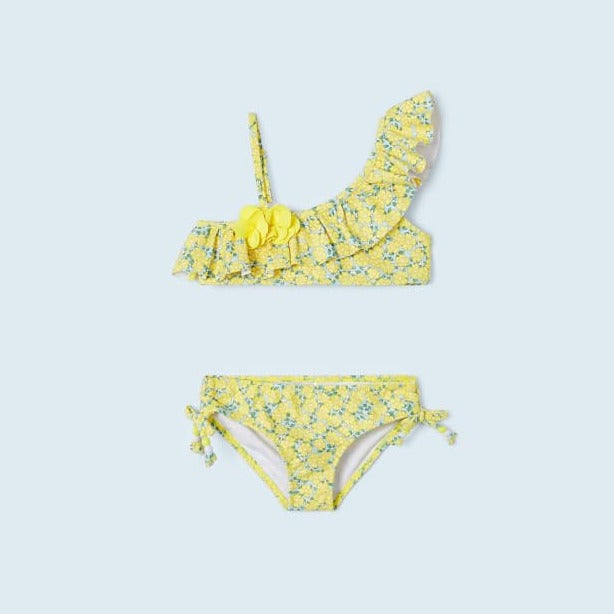 BIKINI ASIMETRICO MIMOSA NIÑA DE 2-8 AÑOS