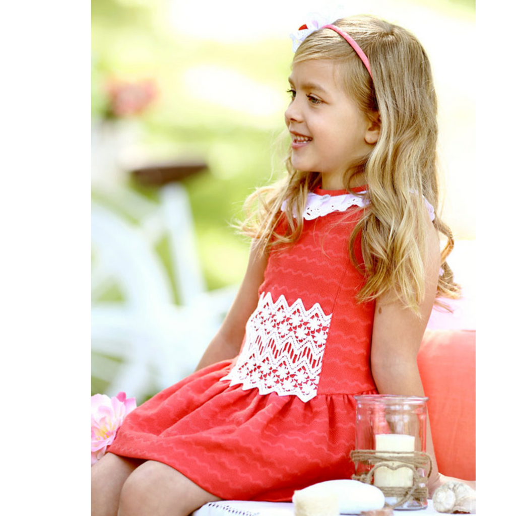 VESTIDO PIQUE CORAL - Kokoletty Moda Infantil