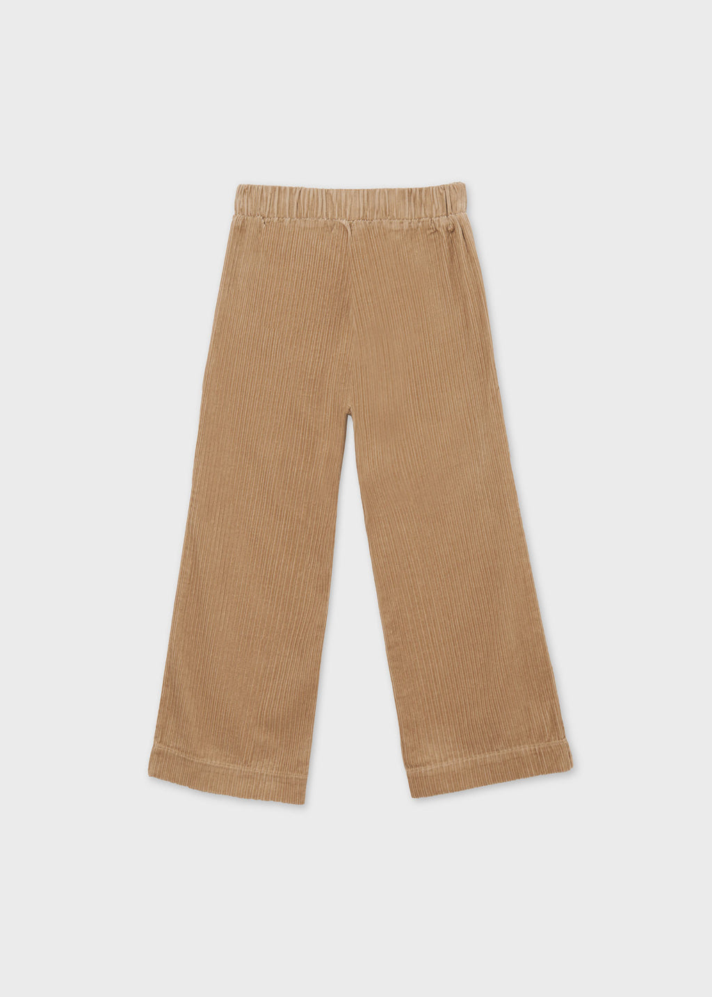 PANTALON LARGO PANA BEIGE