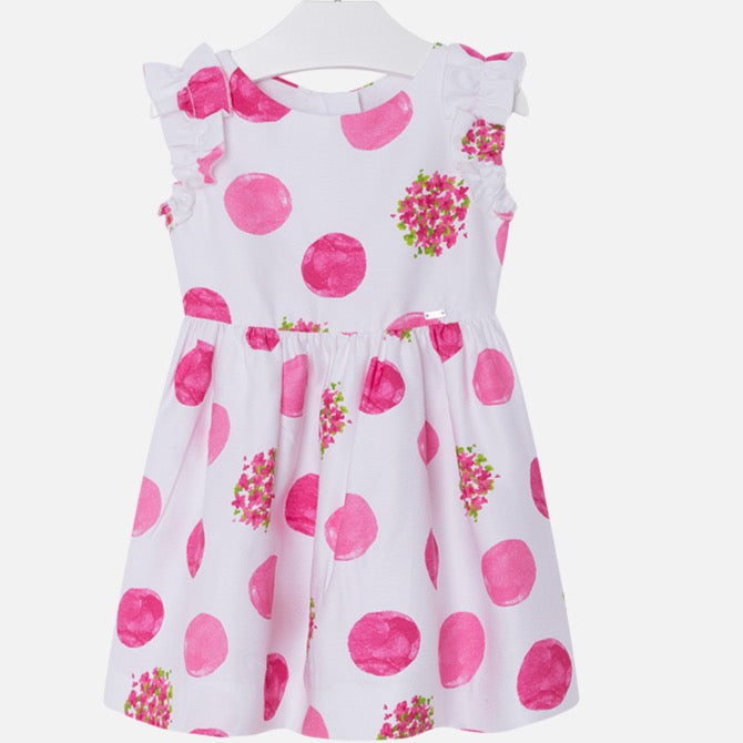 VESTIDO FLORES FUCHSIA - Kokoletty Moda Infantil