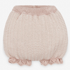 CONJUNTO PUNTO SUÉTER CON CALZÓN ROSA PALO/ GRIS - Kokoletty Moda Infantil