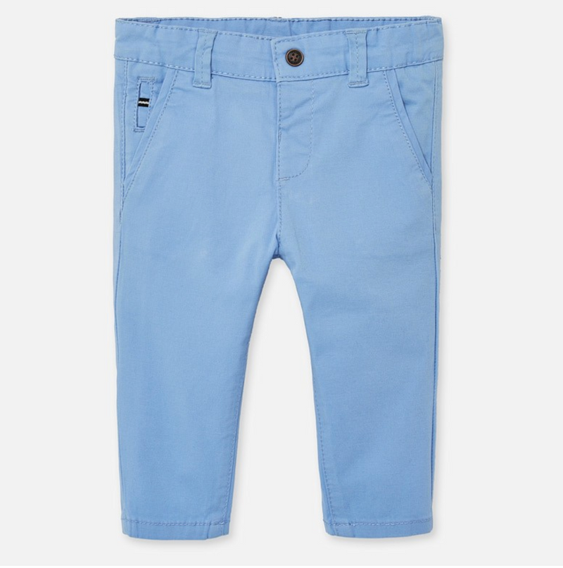 PANTALÓN ALGODON AZUL