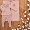 CONJUNTO PUNTO ROSA PALO/ CRUDO