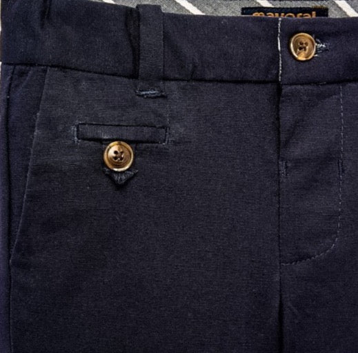 PANTALON ALGODÓN LINO MARINO
