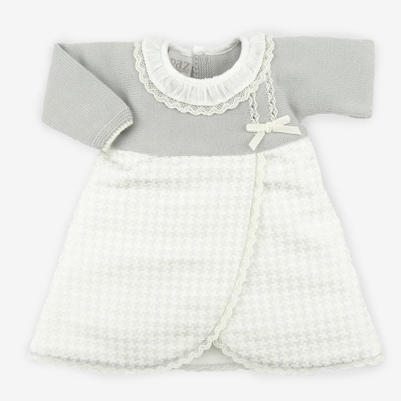 FALDON PUNTO TELA GRIS - Kokoletty Moda Infantil