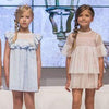 VESTIDO CUELLO TUL CIELO - Kokoletty Moda Infantil
