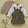 JUMPER PANA MUSGO CON BLUSA NATURALEZA NIÑA DE 12M-4 AÑOS