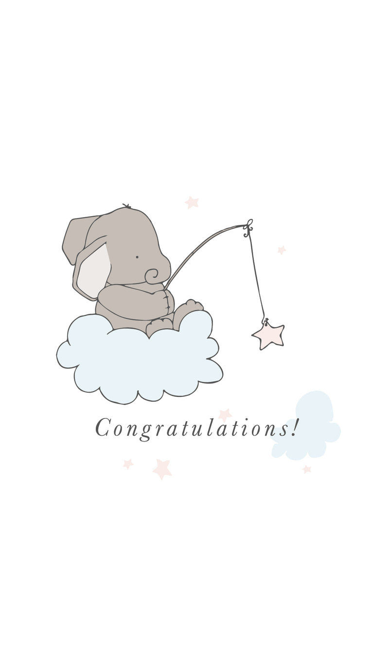 Tarjeta: Congratulations! - Kokoletty Moda Infantil